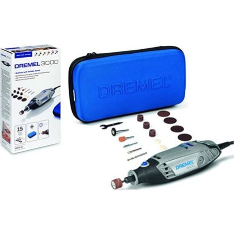 Dremel Multiherra.3000-1/25 130w+25ac+eje+estuche