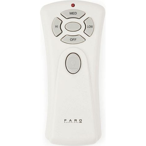 Faro Barcelona – Télécommande universelle pour ventilateurs – Kit variateur on/off – Compatible avec tous modèles – Installation facile pour électricien