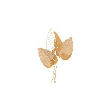 WALL DECORATION AUTUMN LEAF GOLD CM 53X4X84,5 (1/5)