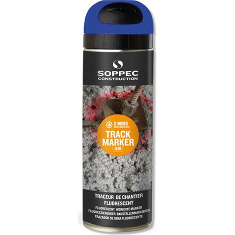 SOPPEC Fluoreszierendes Spray TrackMarker 3M blau 500ml 13249.01