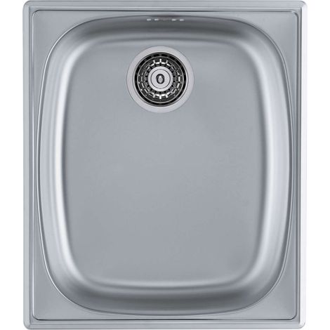Alveus Basic - Lavello 38x44 cm, scarico 9 cm, acciaio inox 1082195