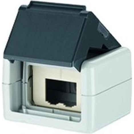 Metz Connect E-DAT modul IP44 AP-Gehäuse unbestückt 1309430003-E (1/5)