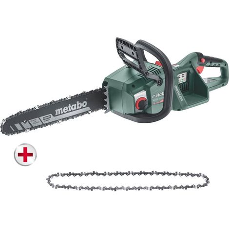 Metabo Akku Kettensäge MS 36-18 LTX BL 40 cm Schwert Solo inkl. 2. Oregonketten (1/5)