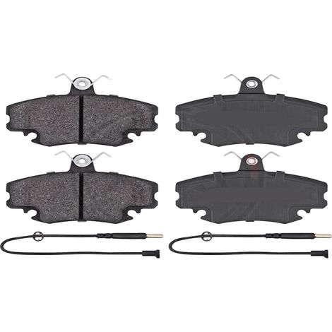 KIT PASTIGLIE FRENO ANTERIORI compatibile con RENAULT TWINGO II CN0) / PASTIGLIE FRENANTI AUTO OEM P 68 008, / SOSTITUZIONE DIRETTA / BASSA POLVERE / SILENZIOSO