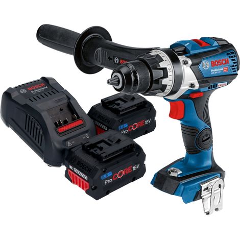 Bosch GSR 18V-110 C Professional Perceuse-visseuse sans fil 18 V 110 Nm Brushless + 2x batterie ProCORE 5,5 Ah + chargeur