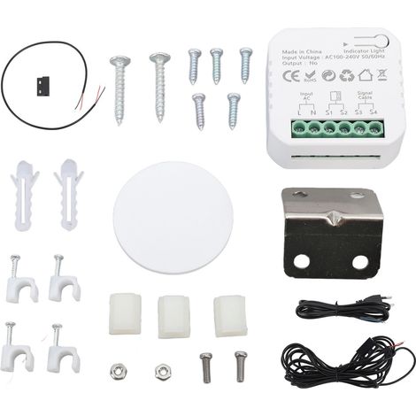 Modulo di controllo per porta da garage, apriporta Wi-Fi, controllo remoto tramite app 100-240V per uso domestico, spina europea. (1/5)