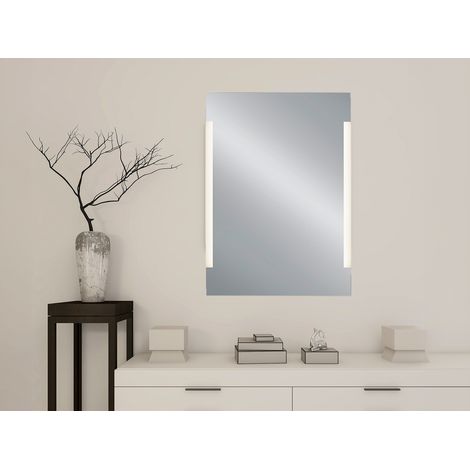 LED Lichtspiegel Wandspiegel LUCY rechteckig 50x70cm (1/5)