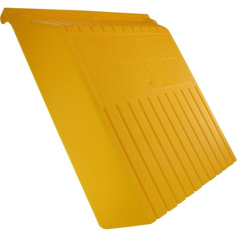 Déflecteur Arrière Jaune Pour Tondeuse Origine Stiga.