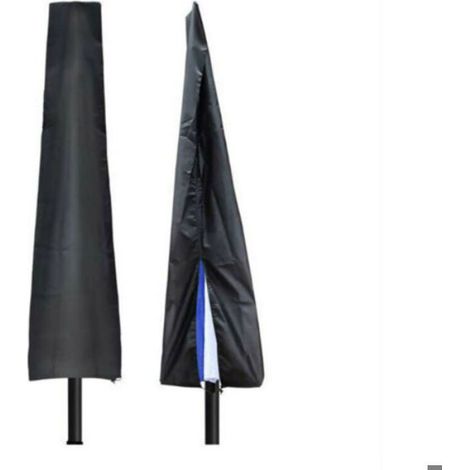 Housse Parasol - Tissu Oxford 210D Impermeable Anti-UV - Pour Parasol Droit Jardin Patio - Adaptée jusqu'à 183 cm - 1 Pièce (1/4)