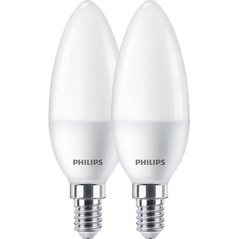Ampolla Candela LED E14 7 W 806 Lm 4000 K Luce diurna, 2 pezzi (1/3)