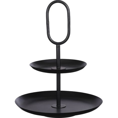 Mica Etagere Rama schwarz 36 x 28 cm Serviertablett (1/3)
