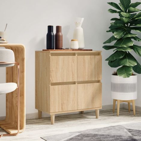 Sideboard Sonoma-Eiche 60x35x70 cm Holzwerkstoff