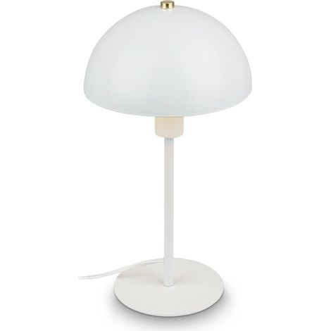 Lampe de chevet avec douille E14, pour table ou bureau, lecture, câble de 1,5 m, taille compacte (1/5)