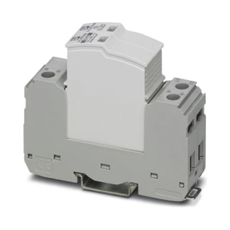Parafoudre Phoenix Contact, 50kA, 1,8kV 1 phase électrique, montage Rail DIN VAL-SEC-T2-1S-350-FM ( Prix pour 1 )