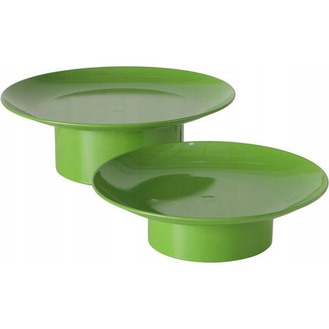 Boltze PLANA bandejas de servicio metálicas 32,5 y 28 cm (1/3)