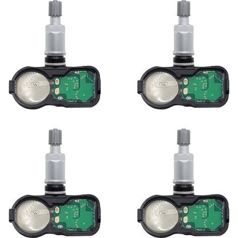 Quatre capteurs TPMS (42607-30070 et 4260730071) adaptés aux modèles Avalon, CT, ES, GS, GX, IS, LC, LS, LX, NX, RC et RX. (1/5)
