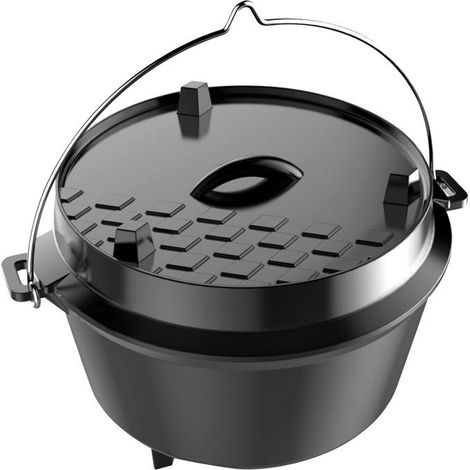 Dutch Oven M mit Standbeinen ca. 38 x 26,5 x 24,2 cm