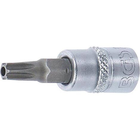 Douille à Embouts 6,3 mm (1/4) Profil T Torx - Perçage T27 - Précision et Fiabilité, Acier - D-Work (1/5)