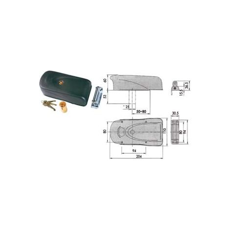Elettroserratura Per Porte In Ferro 1A721 - (1A721.00.0)