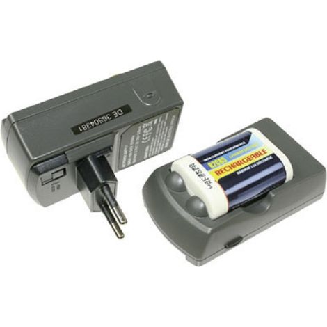 Ladegerät für 1 x 2CR5 Li-Ion inkl. Akku