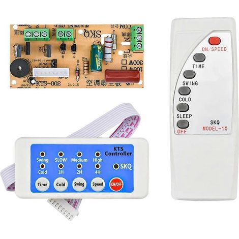 Carte de circuit imprimé universelle pour ventilateur de climatisation 300 W avec télécommande / Carte de circuit imprimé pour ventilateur froid (1/5)