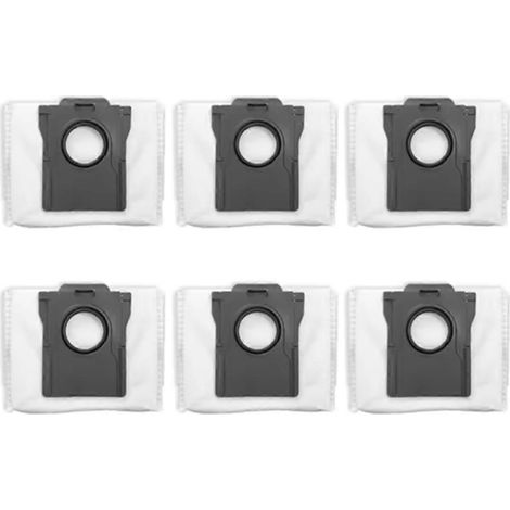 Lot de 6 aspirateur sac à poussière pour D20 Plus/D20 pièces de rechange pour aspirateur sac à poussière (1/5)