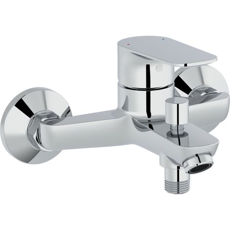 Jacob Delafon E29844-CP OSCAR Monomando baño-ducha mural Color Cromo - ref: E29844-CP