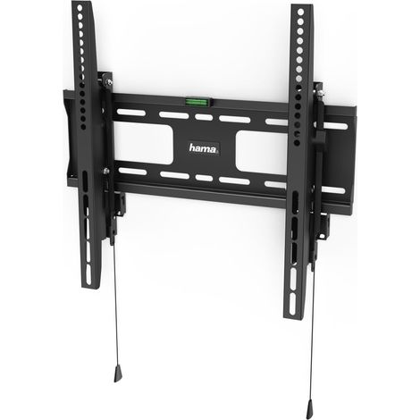 Support Mural TV Dispositif Antivol Inclinable (TV 32" à 65", 81 à 165cm 50Kg Max, Idéal espaces publics, Compatible VESA, Chevilles Fischer founis, Système Easy Fix) Noir (1/5)