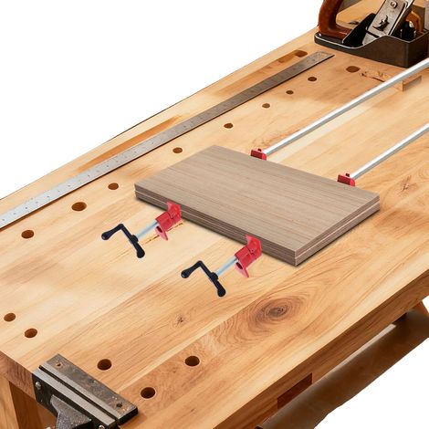 Fascette stringitubo in ferro, set da 6 pezzi, compatibili con tubi da 3/4", ampia gamma di serraggio, base stabile. (1/5)