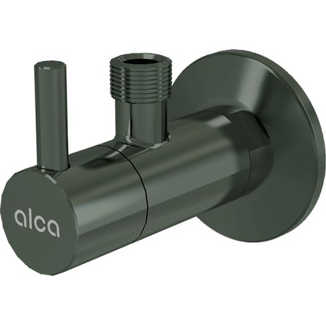 Alca - Eckventil mit Filter, metallisch glänzend ARV001-GM-P (1/2)