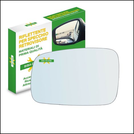 Specchio nudo adesivo lato guidatore per kia sorento i (jc) dal 2002-2009