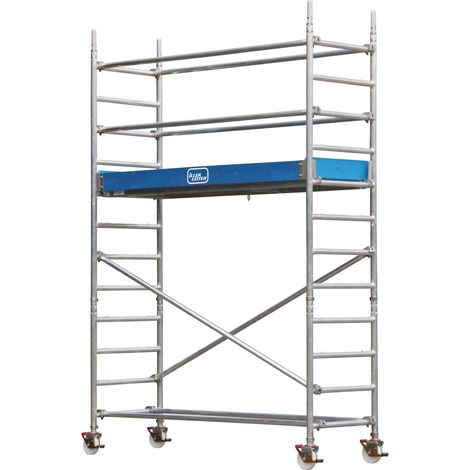 Iller Fahrgerüst 2,20x0,75m und 200mm Rollen spindelbar 4,40m AH