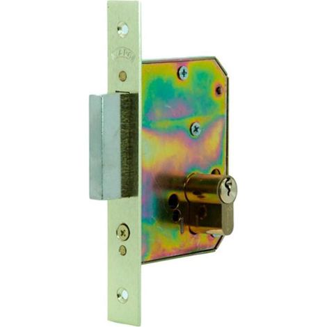 ILARGI cerradura 4205 50 mm latonado palanca deslizante , cerradura 4205 50 mm latonado palanca deslizante (1/2)