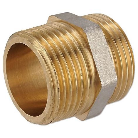 Messing Übergang für Klemmringverschraubung 3/4'' Eurokonus - 3/4'' AG