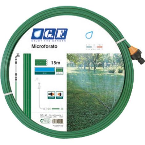 TUBO IRRORATORE MICROFORATO 15 metri