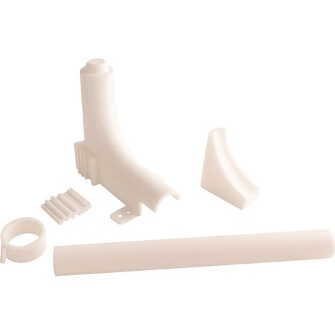 Sortie de chape simple pour tube PER de diamètre 12 à 16mm (1/4)