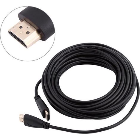 Câble HDMI high speed pour LCD DVD HDTV (1/4)