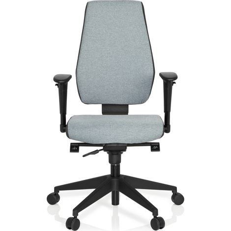 [NEUWERTIG] B-Ware Hjh Office Bürostuhl Drehstuhl Pro Tec 500 Dunkelgrau Hellgrau Armlehnen