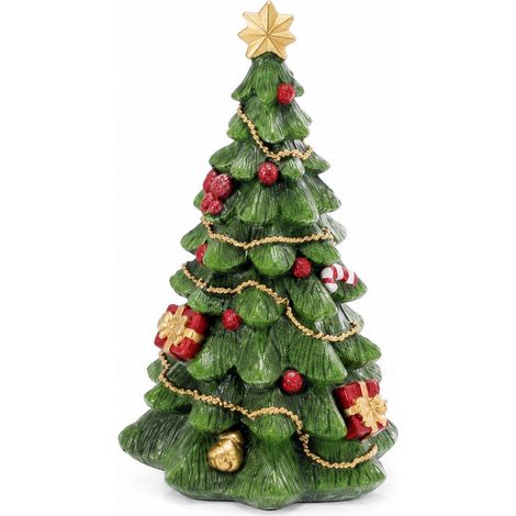 Ad Trend Albero Natalizio Decorativo in Resina D 12 cm H 21 cm Ass.1 Pz (1/3)