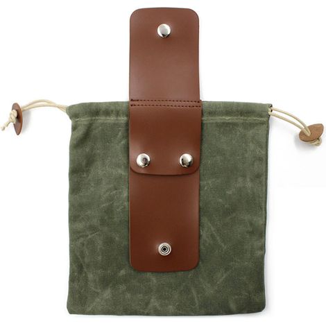Sac de Récolte pour Jardin - Cordon de Fermeture - Polyvalent pour Fruits Légumes et Champignons - Sac de Ramassage Portable avec Attache Ceinture - 1 Pièce (1/5)