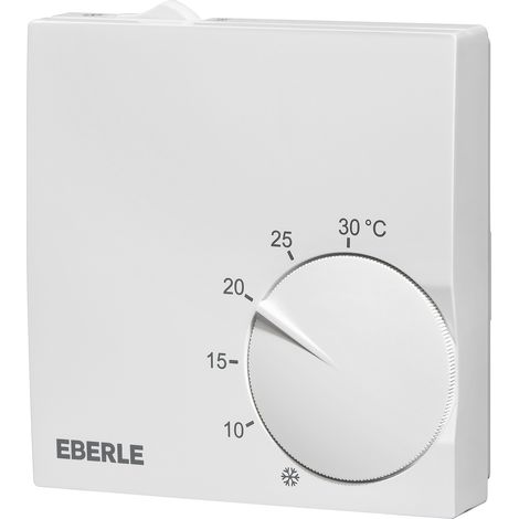Thermostat Eberle rtr-s 6731-1 Bimetalltechnik Schaltkapazität 5 A