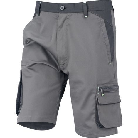 Pantaloni corti da lavoro Neri Discovery stretch - XXL - Grigio