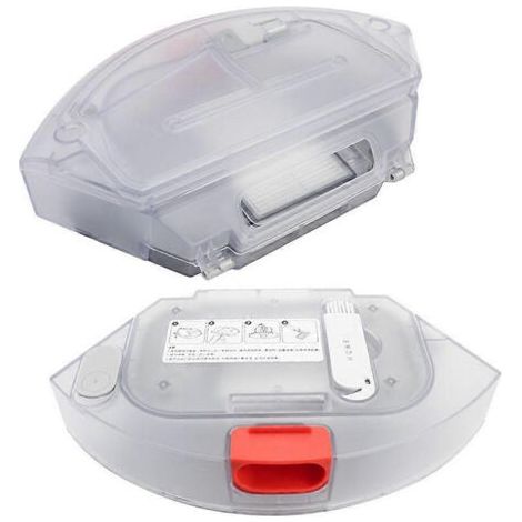 Réservoir à poussière et réservoir d'eau 2 en 1 pour aspirateurs robots Xiaomi S20 D106 et Xiaomi Mijia E10 E12 B112 - Accessoires (1/5)