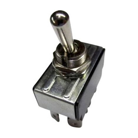 INTERRUPTEUR À LEVIER 2 X OFF/ON TRU COMPONENTS TC-R13-28F-01 1587675 250 V/AC 10 A À ACCROCHAGE 1 PC(S) (1/2)