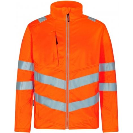 ENGEL Warnschutz Softshell Jacke Safety 1158-237-10 Gr. 4XL orange (1/2)