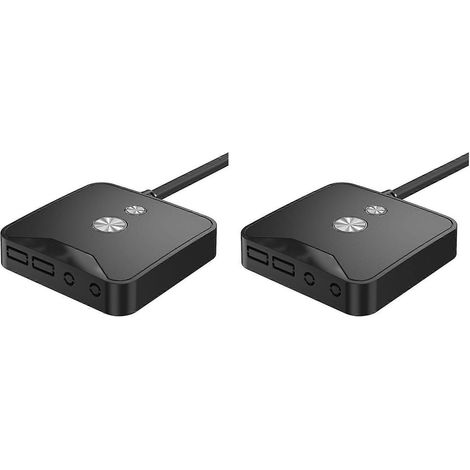 Interrupteur marche/arrêt externe pour ordinateur de bureau (2 unités), sans port USB (1/2)