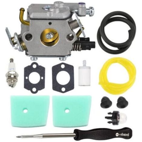 Le carburateur C1Q-EL24 avec filtre à air convient aux débroussailleuses/scies à branches hautes/machines de coupe Husqvarna 123L, 223L, 123C, 223R et 322C. (1/4)