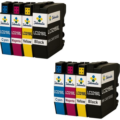 Pack de Cartouches Compatibles Brother LC3219XL pour Imprimantes MFC-J5330DW à J6935DW