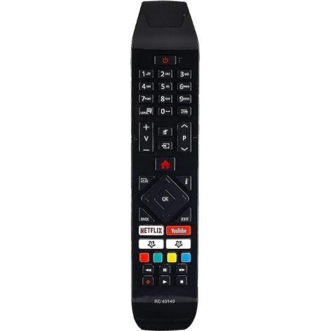 Compatible avec les télécommandes Hitachi TV RC43140 et universelles 55HL7000, 32HE4000 et 24HE2000