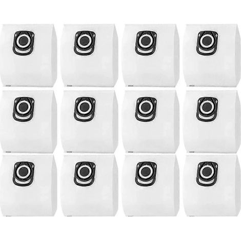 12 bolsas para polvo para Rowenta Tefal X-Plorer 75S+/70+/240+/140+ RG9197WH RR8497WH ZR200520 ZR200540 Silence Force 4A() (1/5)